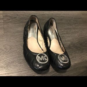 Black Michael Kors Flats